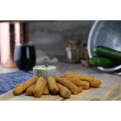 Breaded zucchini sticks