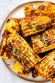 buttery jerk rubbed corn on the cob