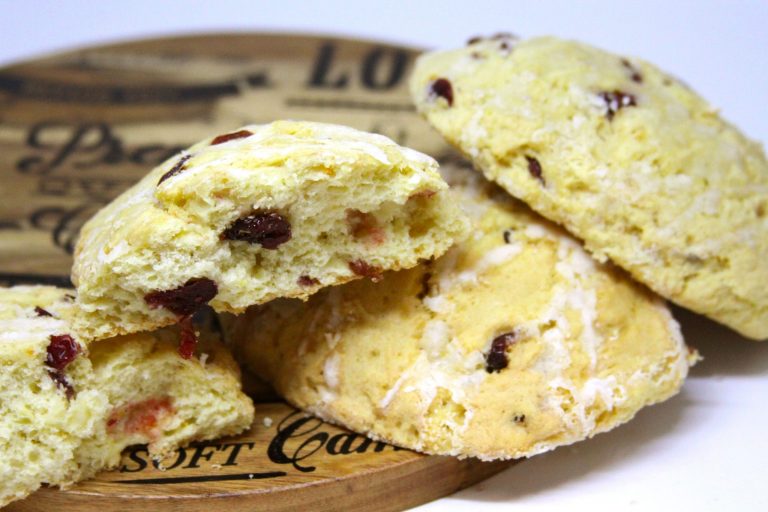 cranberry orange scone