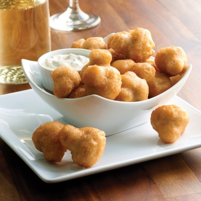 Deep fried mushrooms